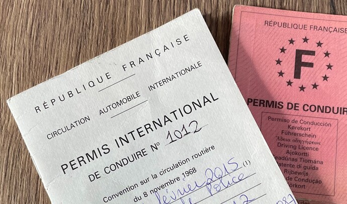 Permis de conduire français